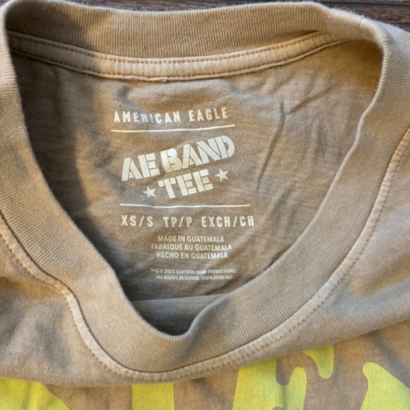 AE Grateful Dead Dancing Beat T-shirt Sz XS - Picture 2 of 2